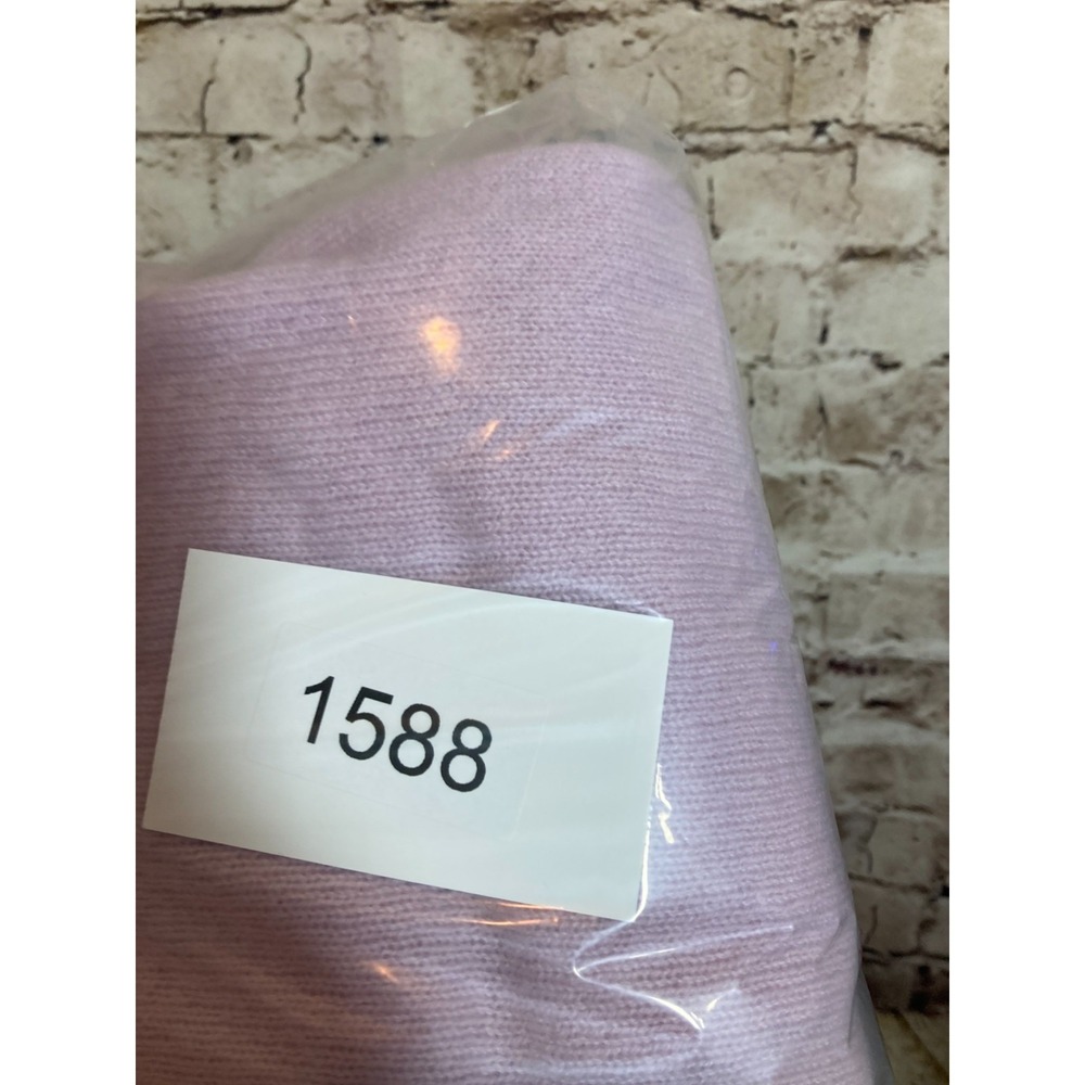 Demylee NY Cashmere Sweater Women XS Oversized Lilac Purple Soft Girl Boxy Tunic - Picture 11 of 14